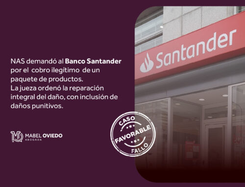 NAS con el Banco Santander Río: un fallo memorable